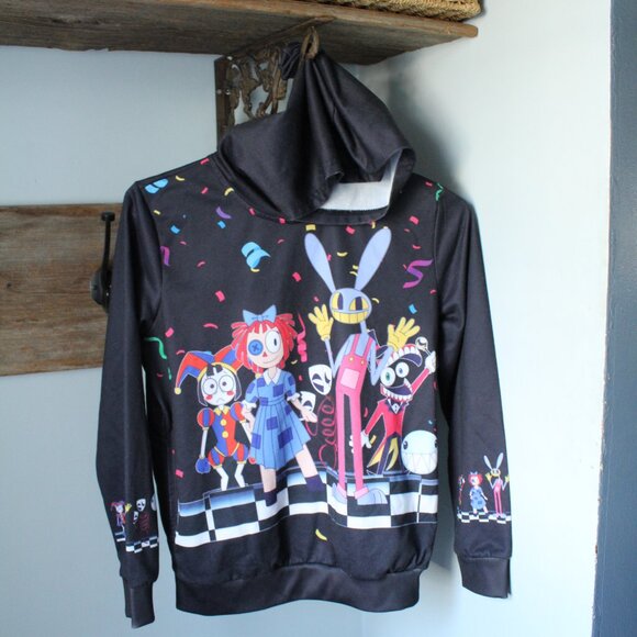 Digital Circus Size 170 14-16 Pullover Hoodie - Picture 1 of 2